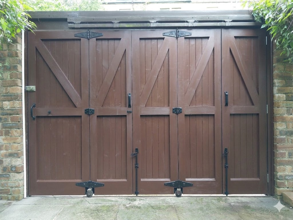 Timber driveway gate door replacement joinery Glasgow