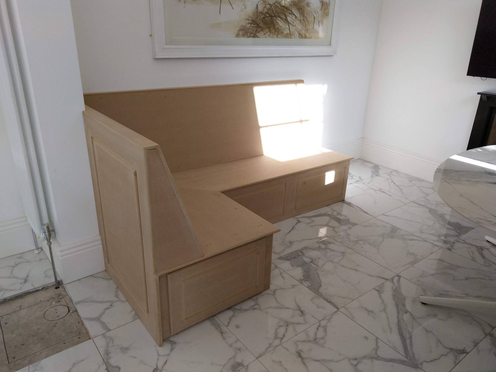 Bespoke built-in bench seating Glasgow