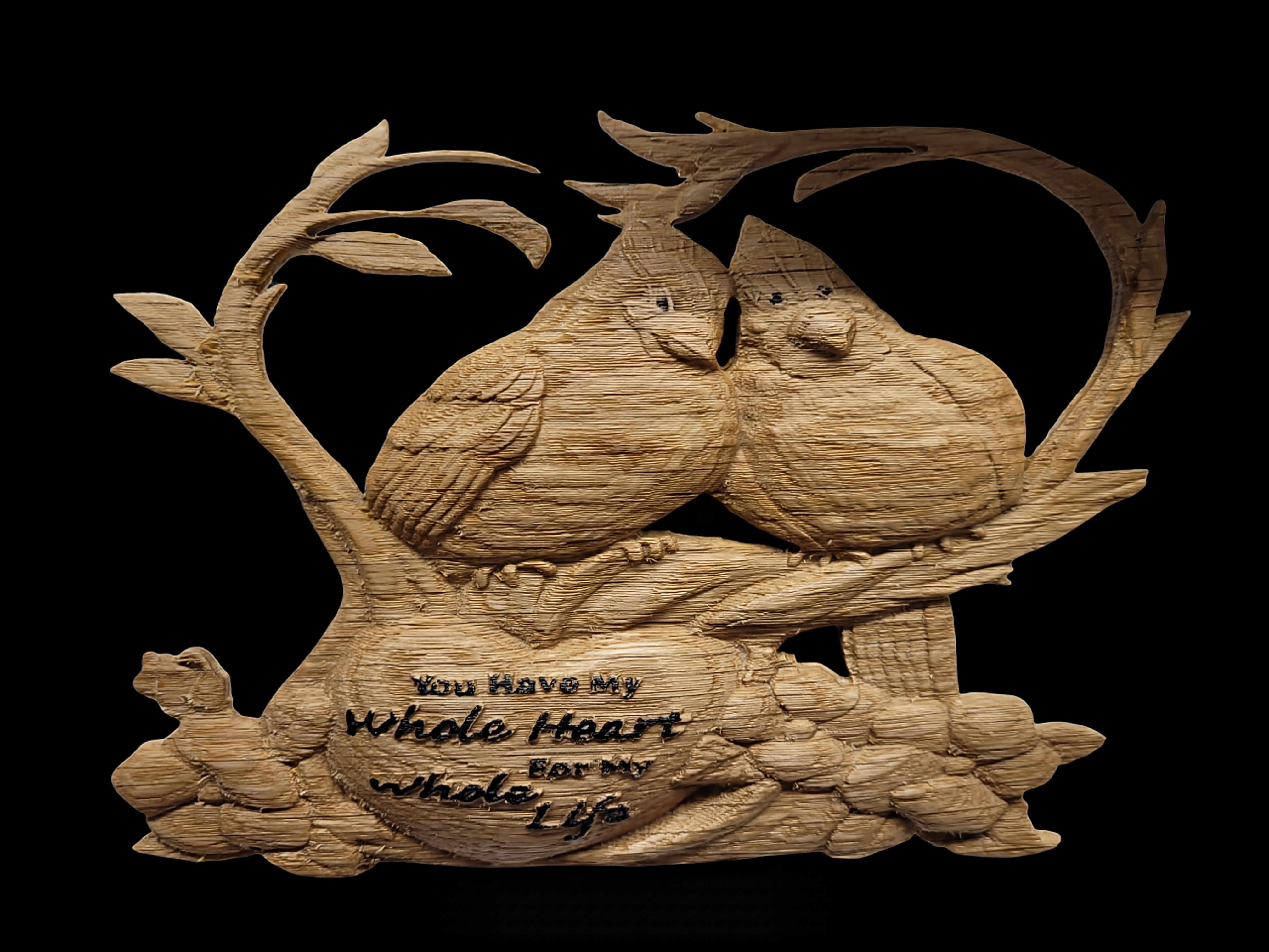 Whole Heart Custom Engraved Plaque