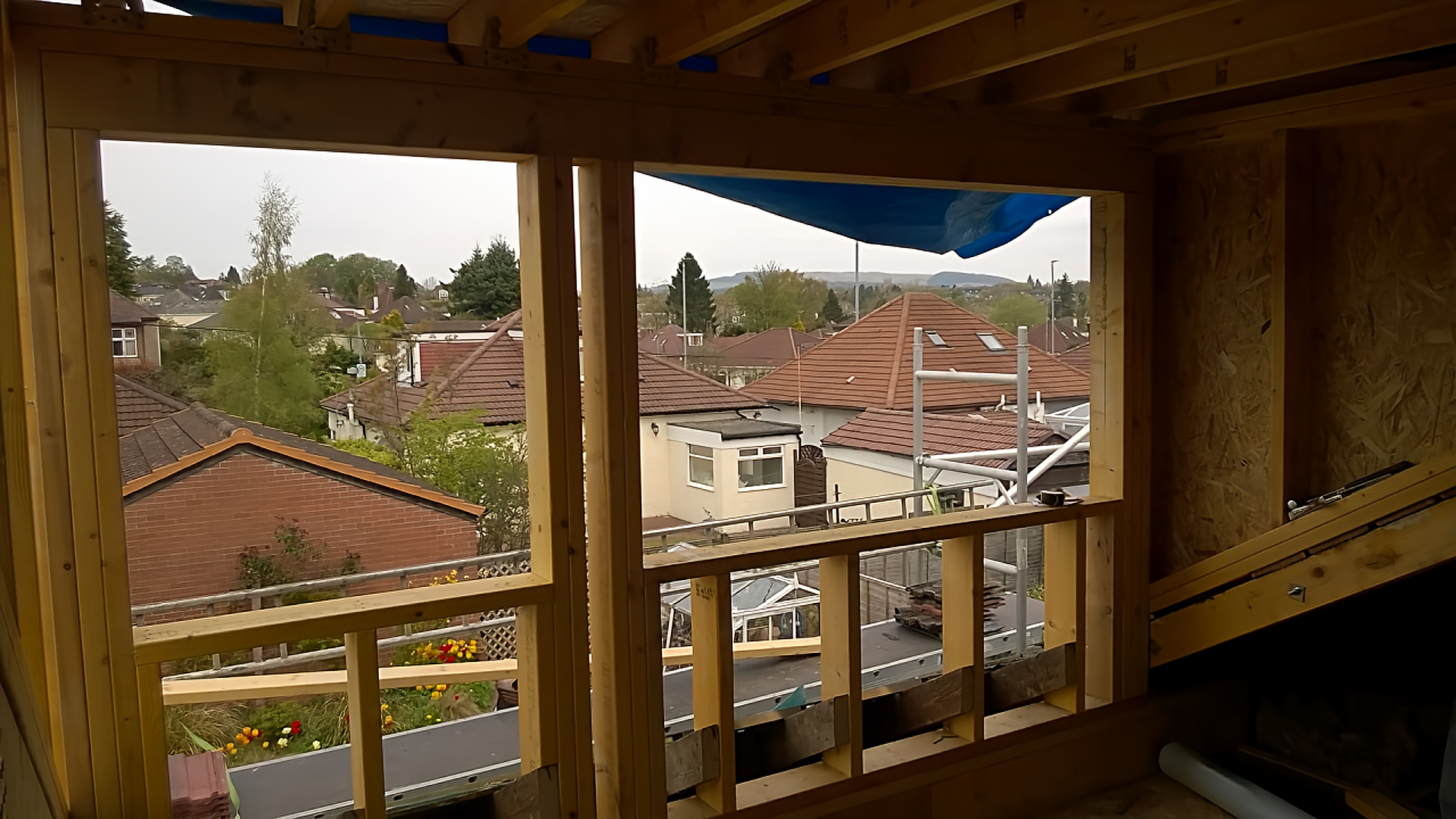 Dormer internal structural framework Glasgow